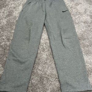 EUC - Nike Dri-FIT Gray Pants w/ fleece lining